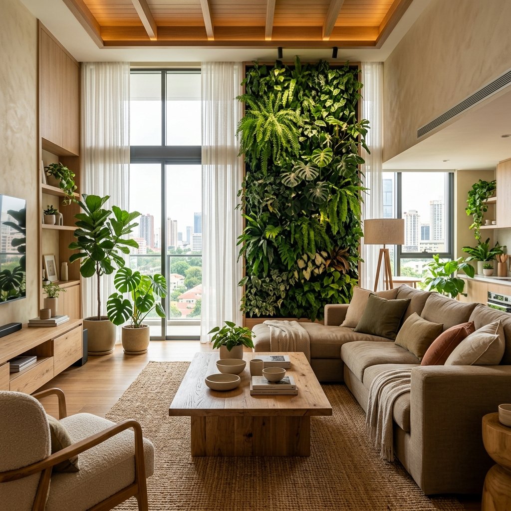 Biophilic Interior Design Pune - Krafts by Omkar Designs